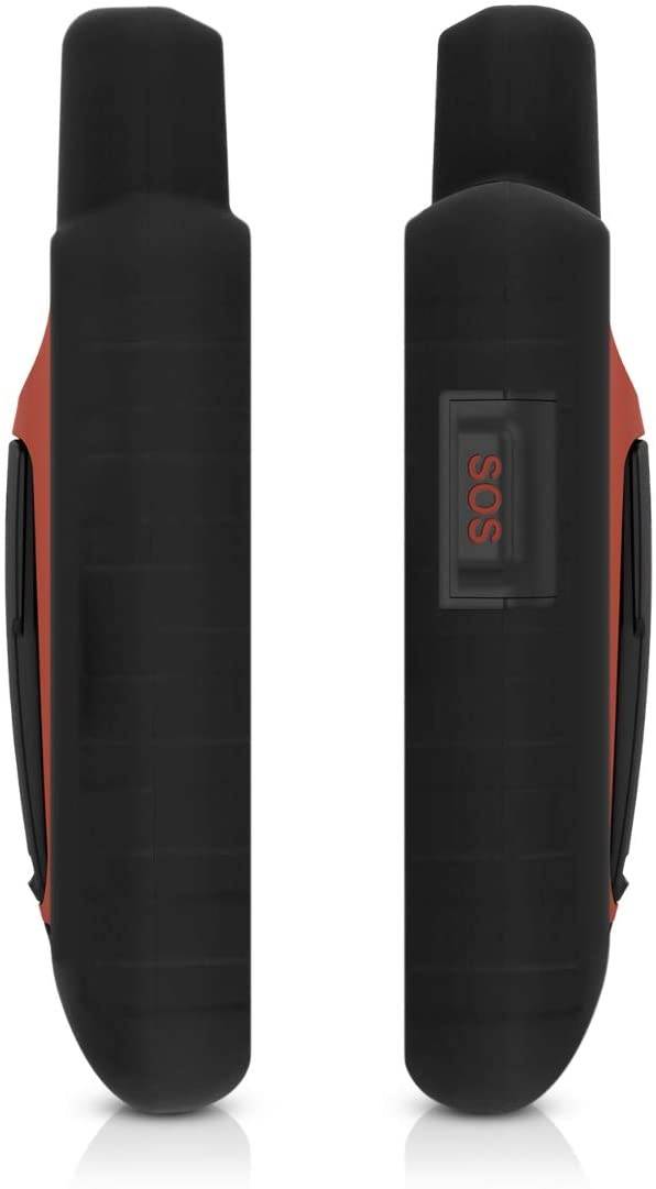 kwmobile Case Compatible with Garmin GPSMAP 66i - GPS Handset Navigation System Soft Silicone Skin Protective Cover - Black