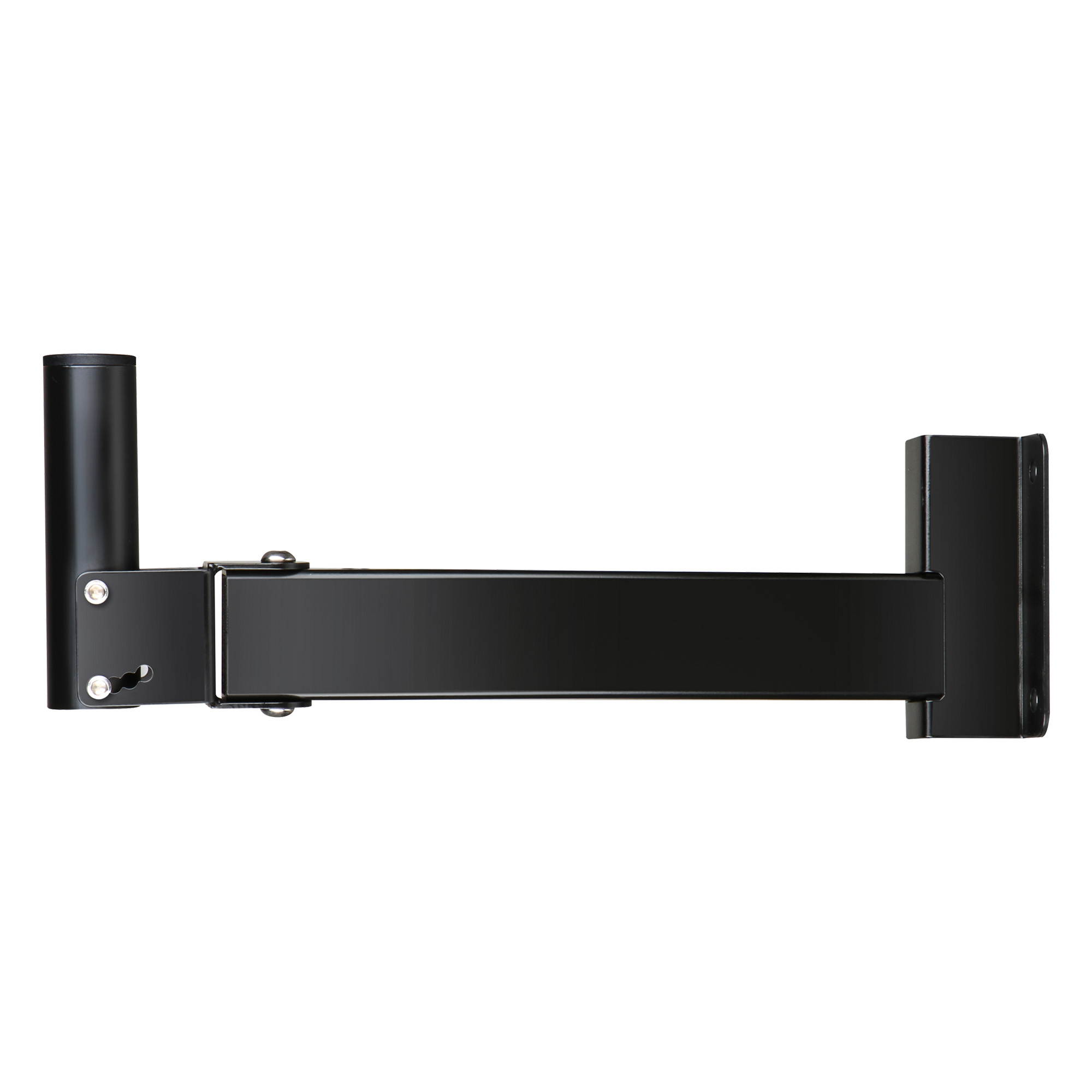 Sound Town 2-Pack Adjustable Wall Mount Speaker Brackets with 180-degree Swivel, 30-degree Angle Adjustment (STWSD-50T-PAIR)