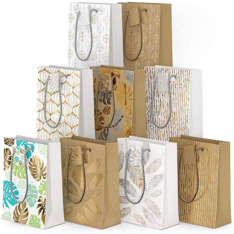 500pcs 1.2" Gold Mini Bibbon Bows Appliques for DIY Crafts, Gift Wrapping Accessories and Scrapbooking