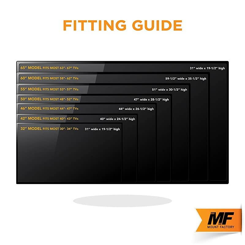 TV Cover 46quot Model for 44quot 47quot Flat Screens Slim Fit Weatherproof Weather Dust Resistant Television Protector Black