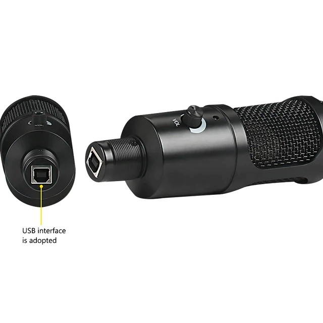 USB Microphone for Computer, SUDOTACK Condenser PC Mic Kit for Streaming, Recording, Podcasting, Gaming, YouTube, Skype, Zoom, Twitch, Compatible with Laptop Desktop Windows macOS