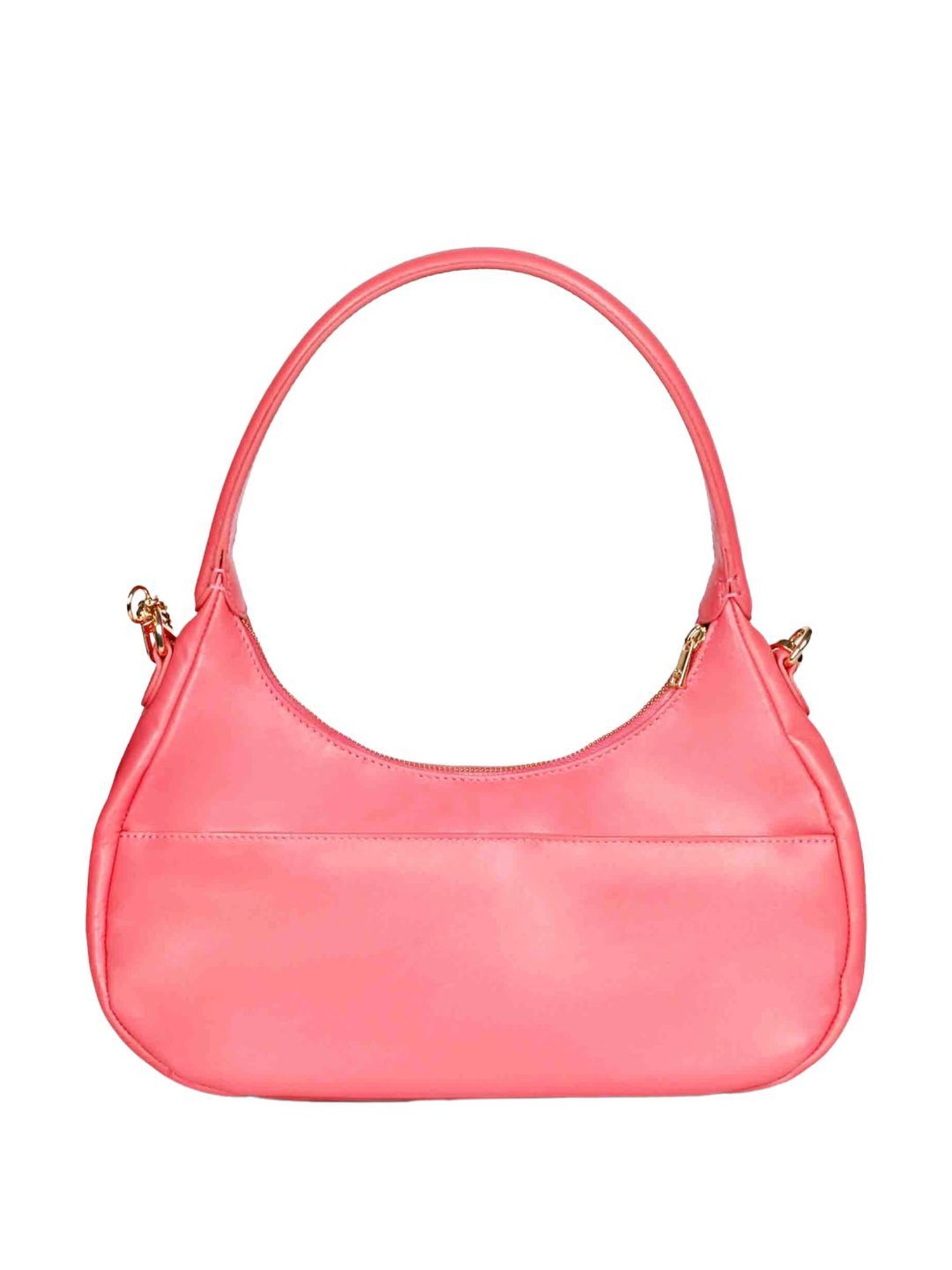 Saint G Pink Textured Medium Handbag