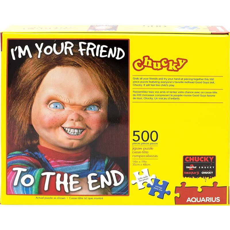 NMR Distribution Childs Play Chucky 500 Piece Jigsaw Puzzle