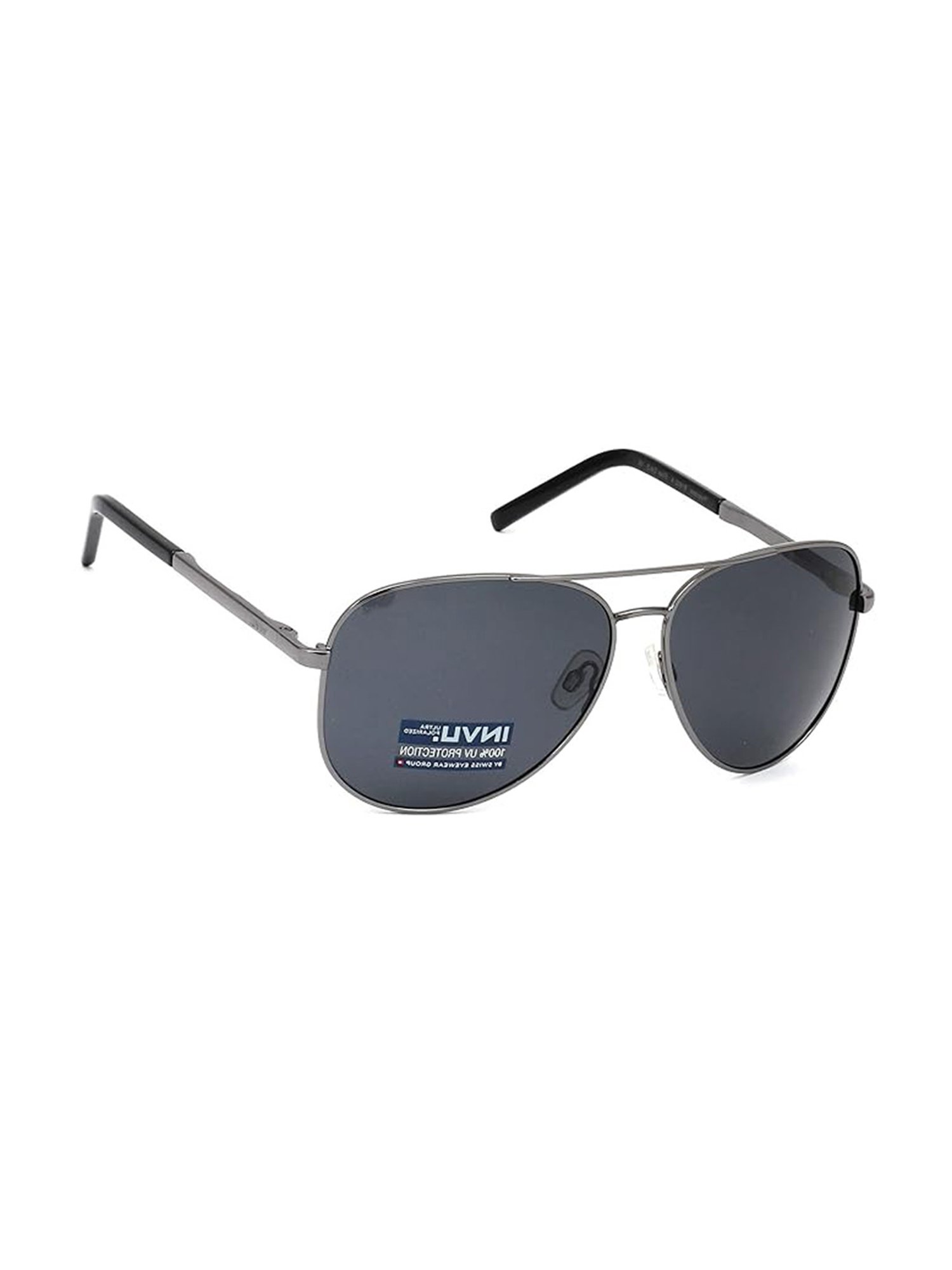 INVU Grey Pilot UV Protection Sunglasses for Men