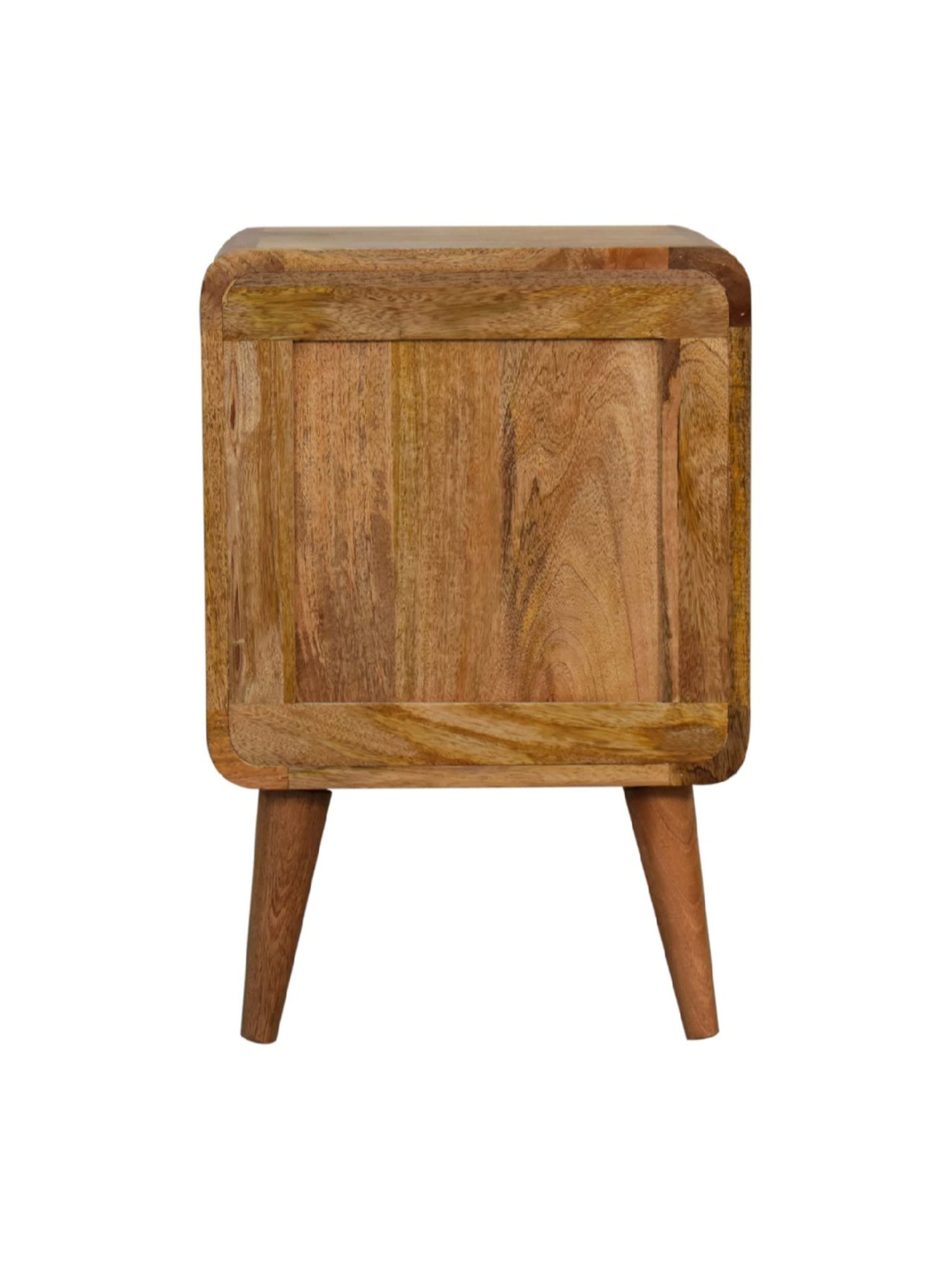 Sleepyhead Ally Teak Brown Sheesham Wood Bedside Table