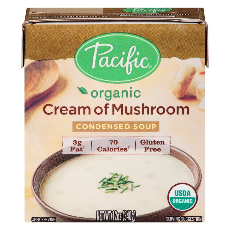 Pacific Foods Organic Cream of Mushroom Condensed Soup - 12oz