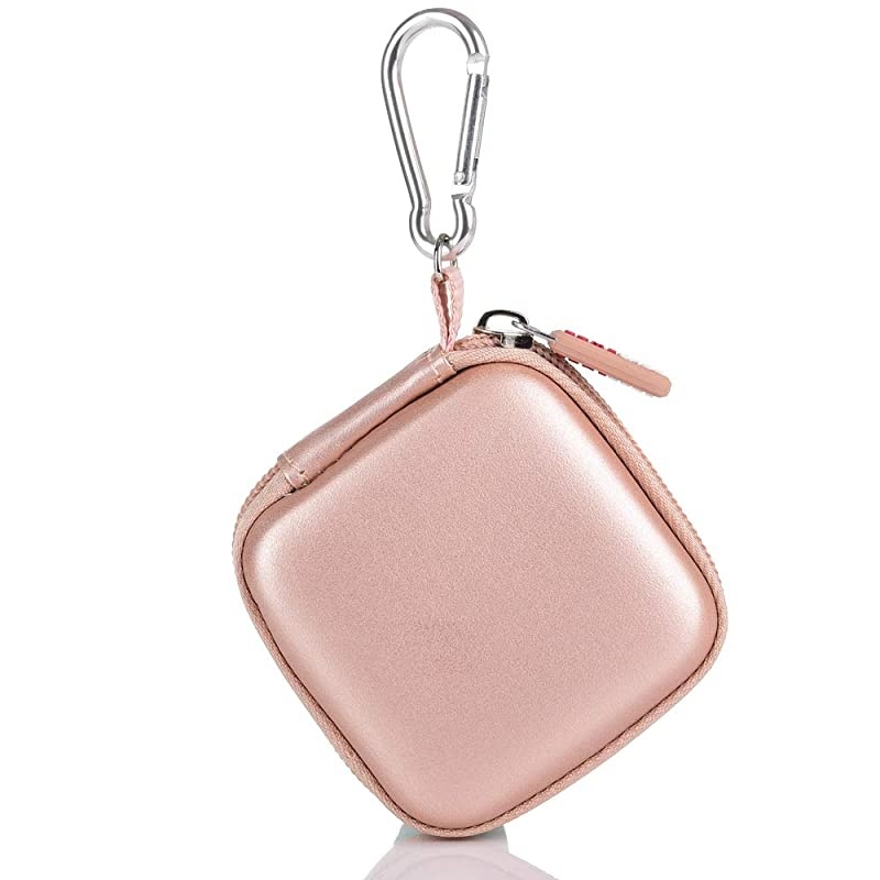 Chip Card Reader Scanner Case, Hard Carrying Bag Holder Fits Square A-SKU-0485 Contactless and Chip Reader with USB Charge Cable for EMV Chip Cards/Apple Pay/Android Pay/More