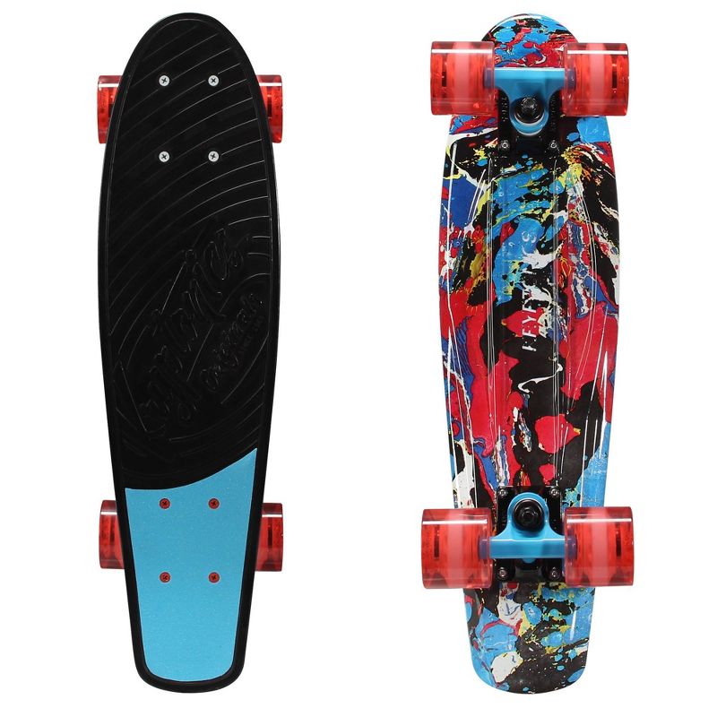 Roller Derby Square Skateboard - Green/Black