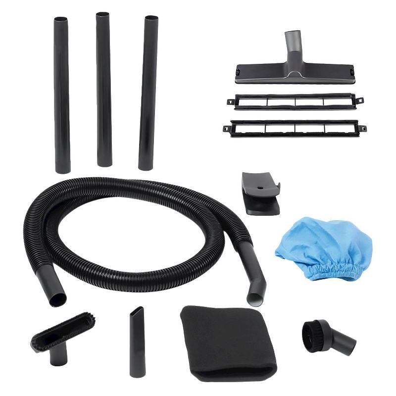 PORTER-CABLE PCX18301-4B 4 Gallon 4Hp Wet/Dry Vacuum, Stainless Steel (Certified Refurbished)