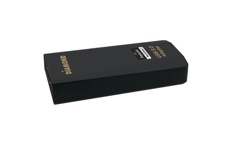 Diamond Multimedia USB 3.0 to DVI/HDMI Video Graphics Adapter up to 2560??1440 / 1920??1080 (BVU3500H) - Female USB