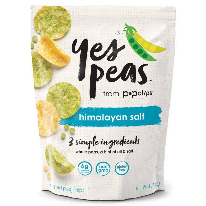 Popchips Yes Pea's Himalayan Salt Vegetable Chips - 3oz