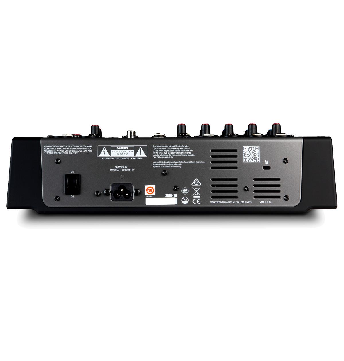 Allen & Heath ZEDi-10 10 Input Hybrid Compact Mixer / 4x4 USB Interface