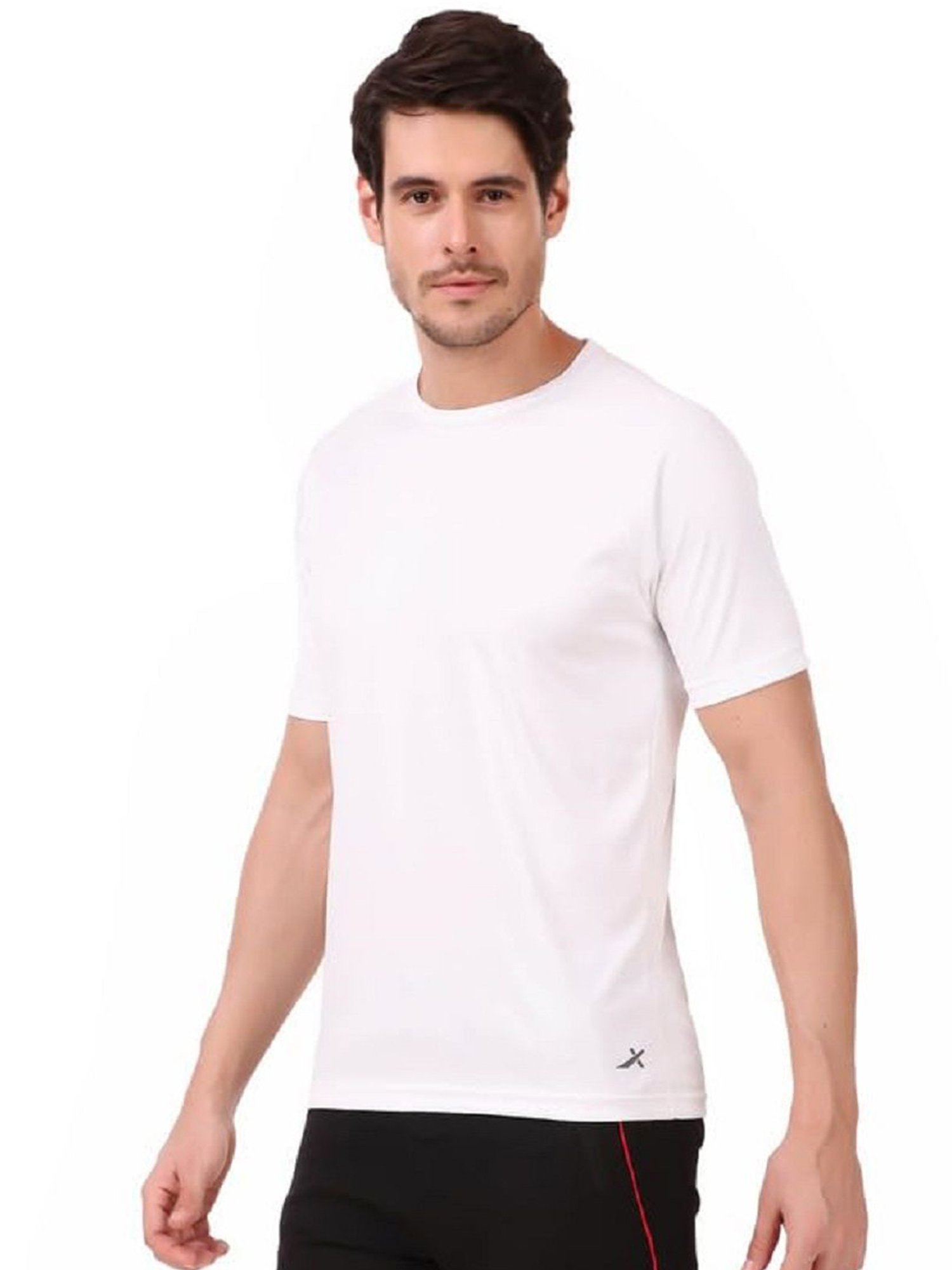 Vector X White Regular Fit T-Shirt