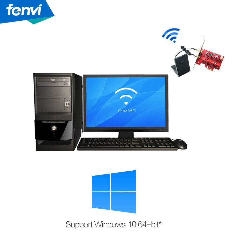 2030Mbps Desktop PCIe Wireless Wi-Fi Adapter Bluetooth 5.0 Intel 9260 WiFI Card