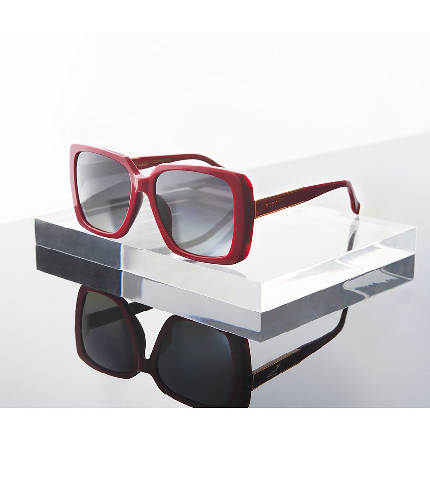 DIFF Eyewear Oversized Square Sunglasses