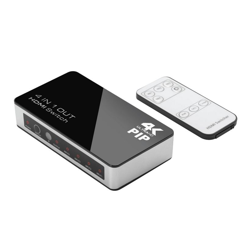 Philips 3 Port HDMI Switch - Black