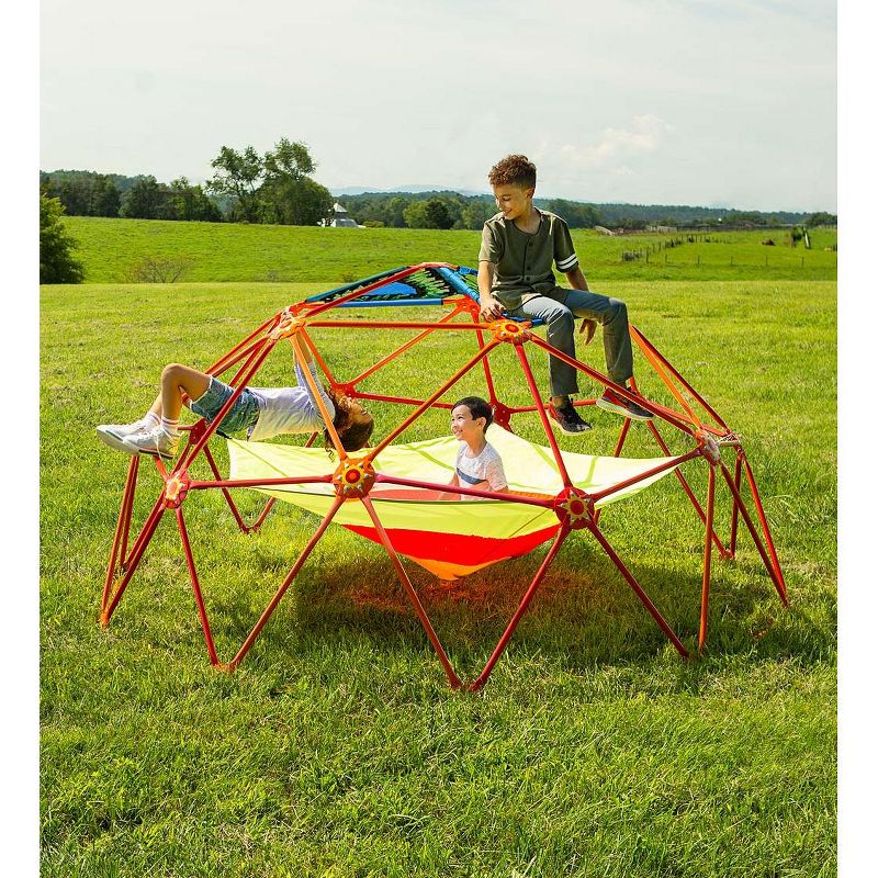 Funphix Climbing Gym Jungle Construction Buildable Indoor Outdoor Kids STEM Learning Toy Set Play Structure for Ages 2 through 12 Years, Multicolor