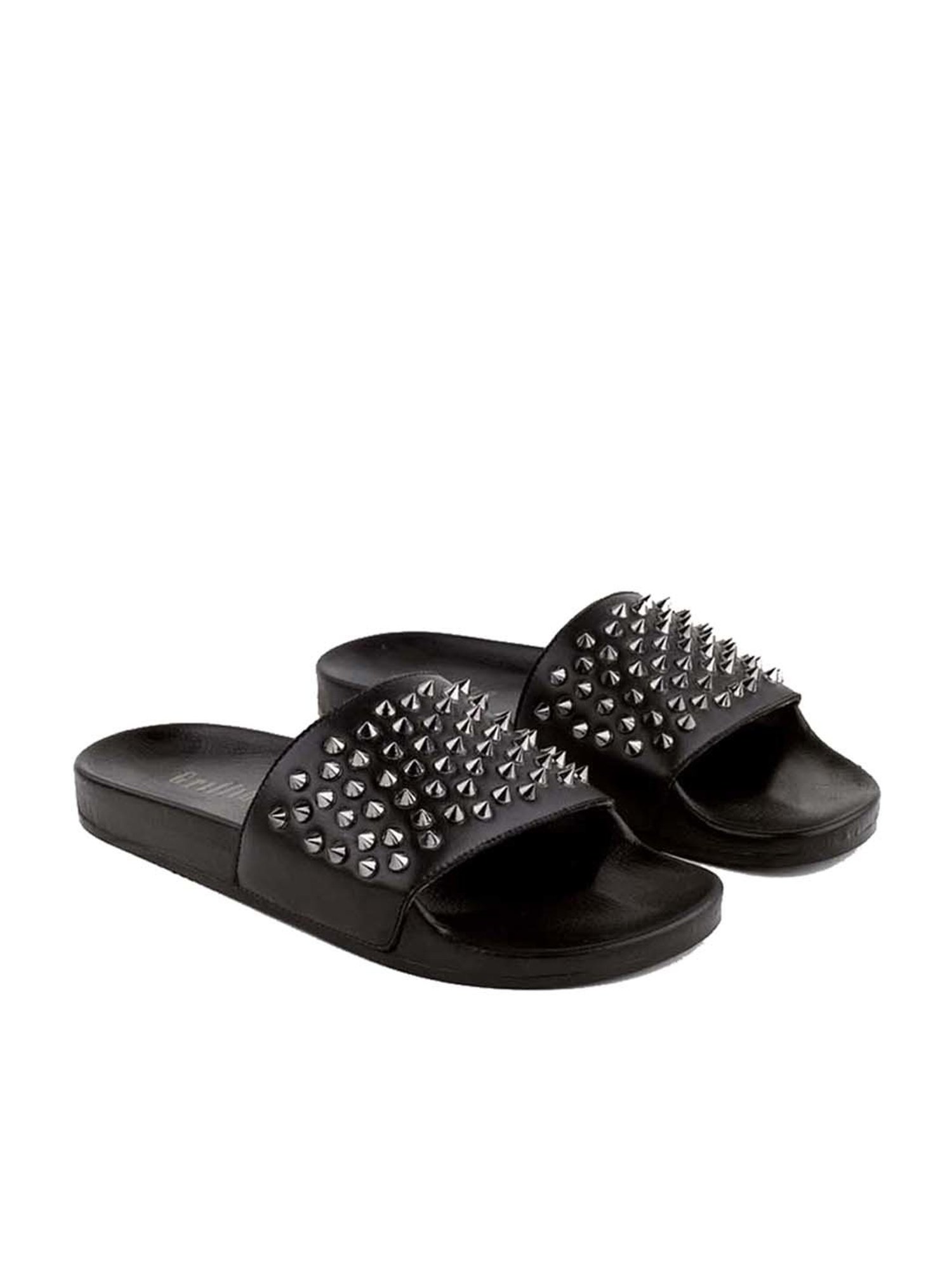 Griffin Men's Black Slides