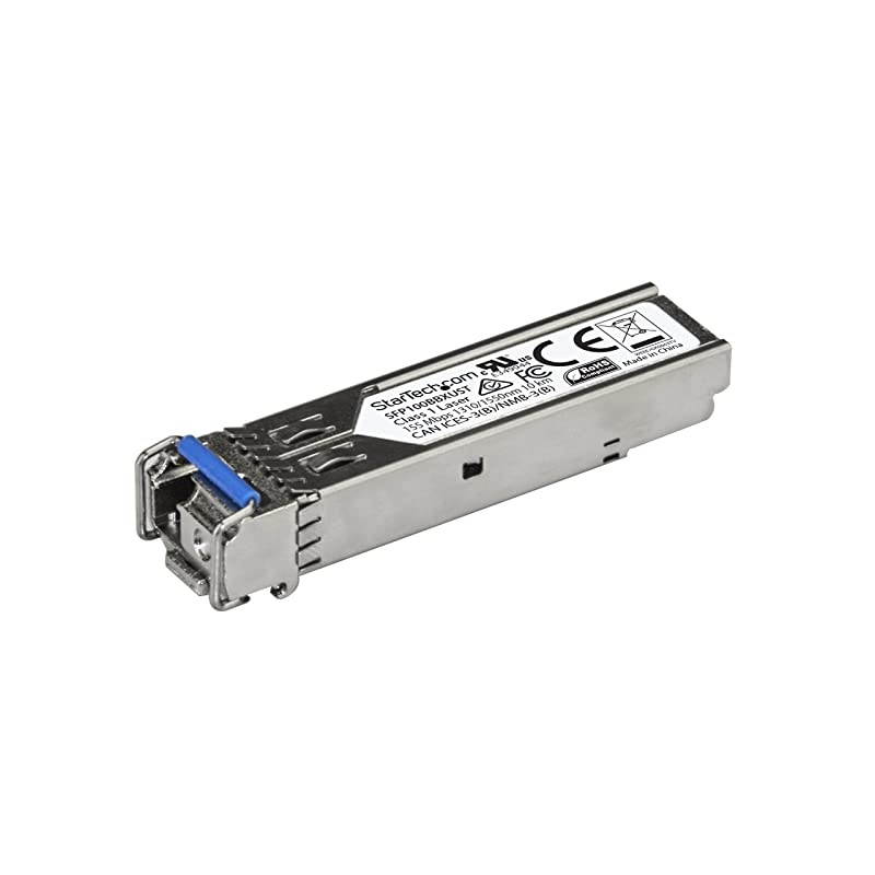 com MSA Uncoded SFP Module - 100BASE-BX - 100Mb Ethernet BiDi Fiber Single Strand SFP Transceiver - LC 10km - MSA Compliant (SFP100BBXUST)