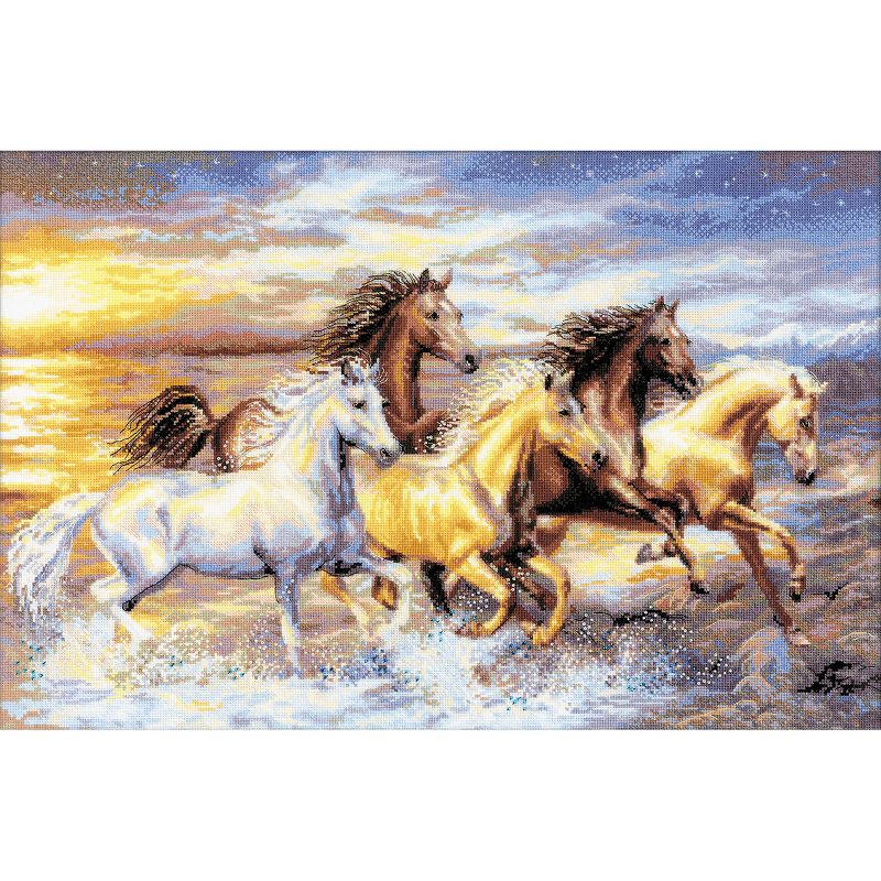 RIOLIS Counted Cross Stitch Kit 23.5"X15.75"-In The Sunset (14 Count)
