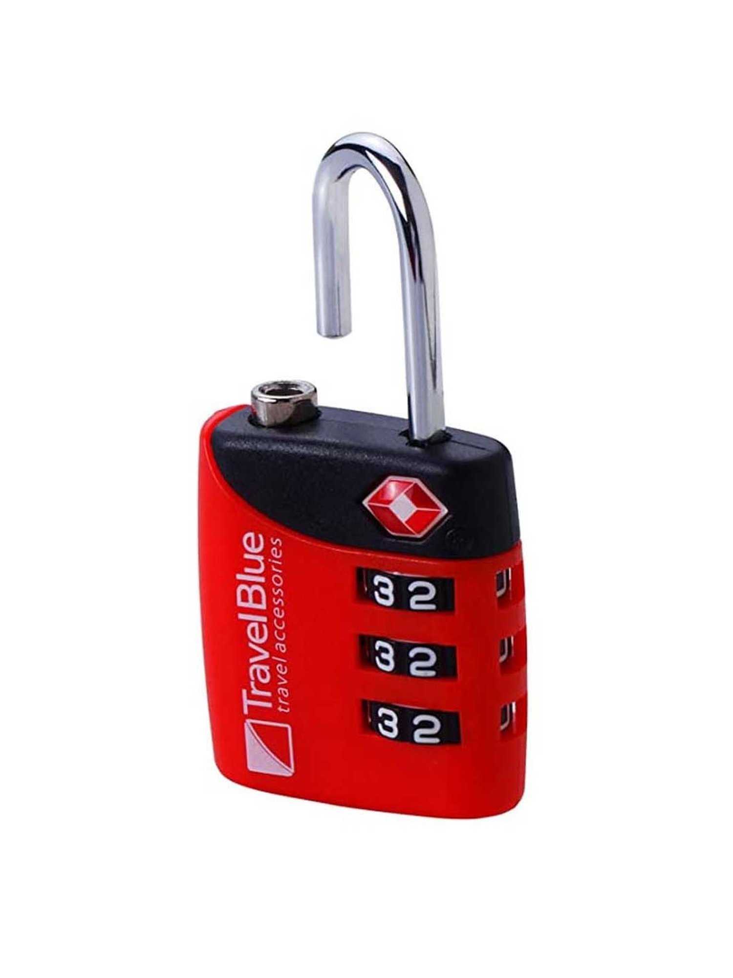 Travel Blue Red TSA Lock