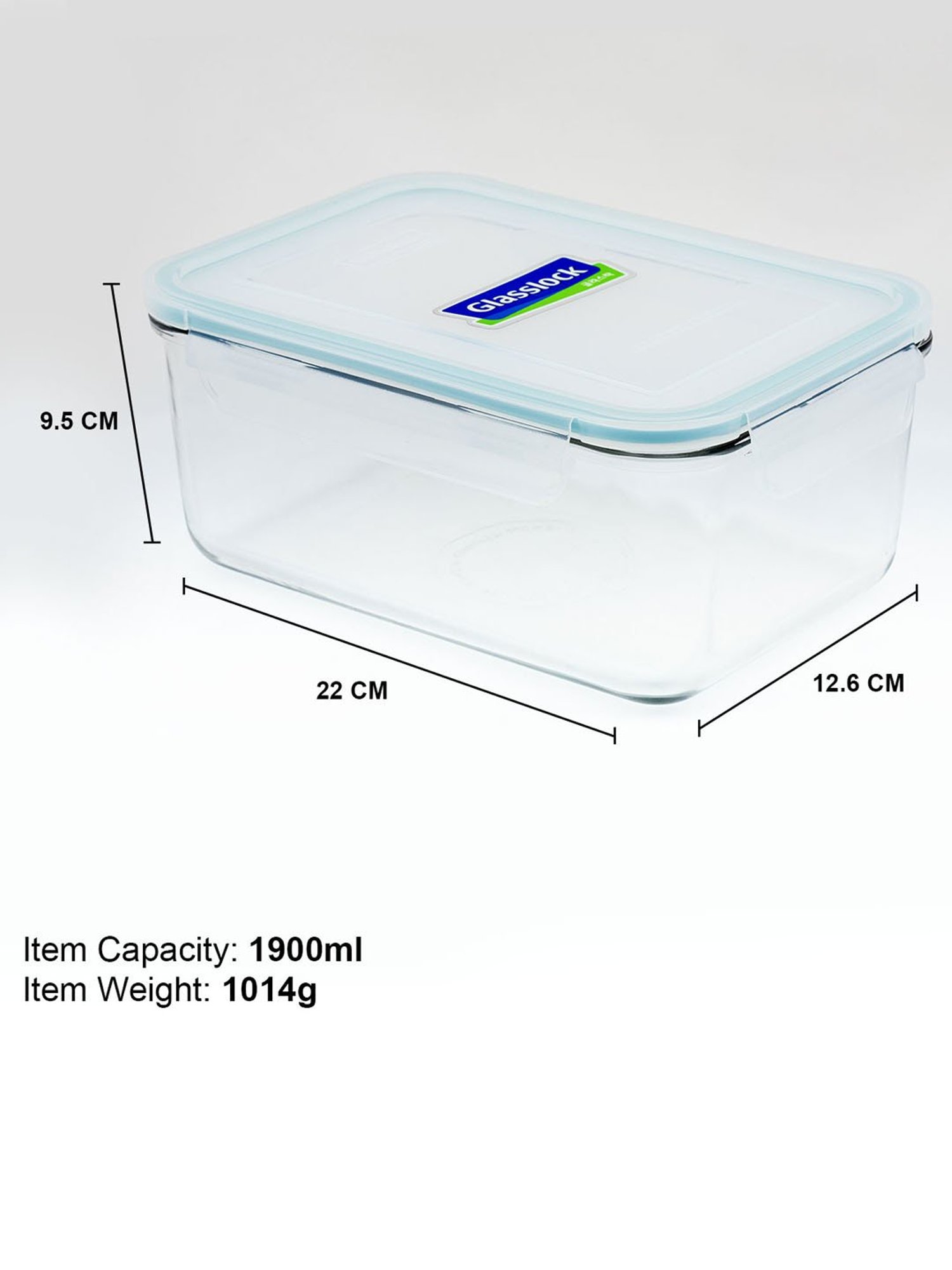 Glasslock Transparent Glass 150 ml Jars and Container