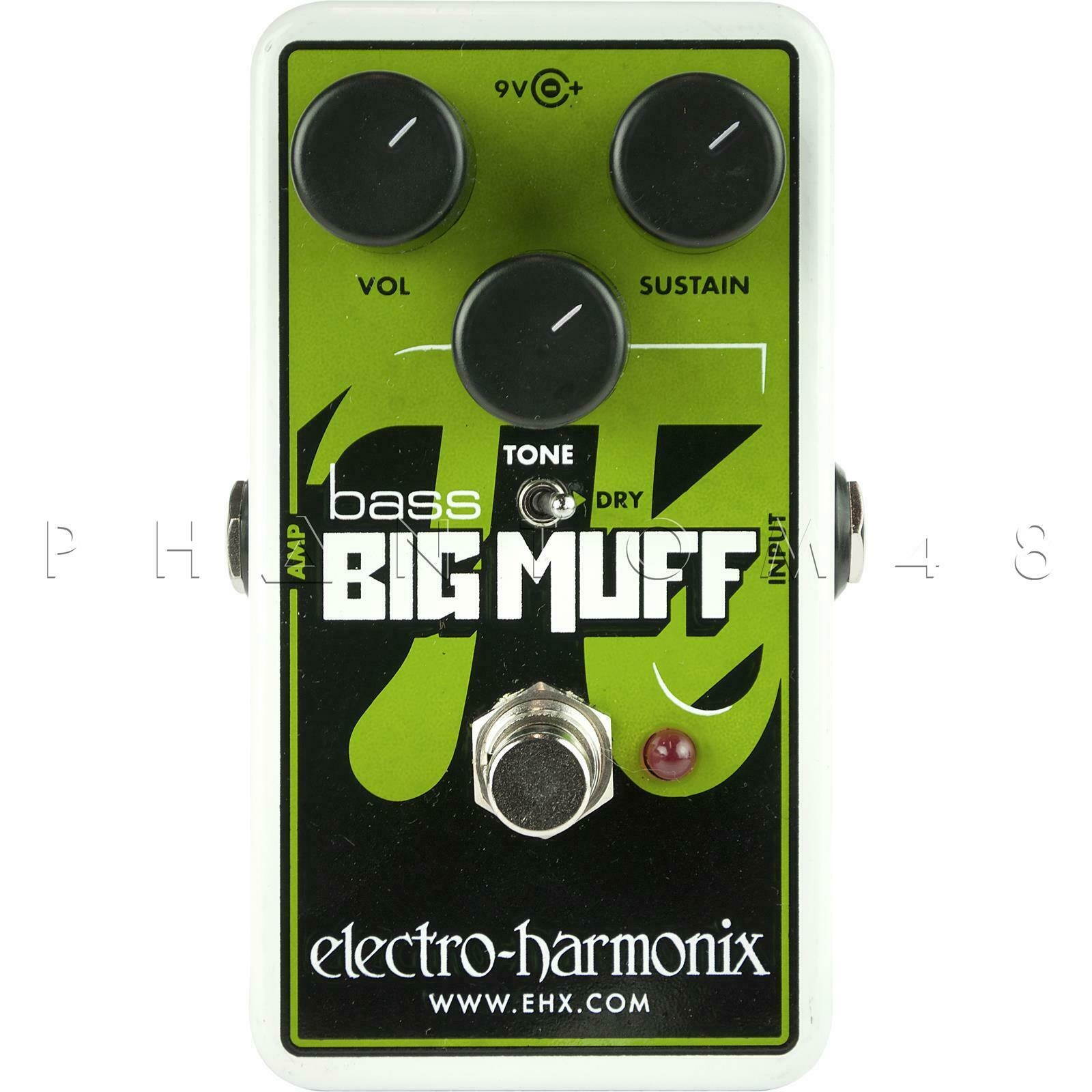 Electro-Harmonix NANO Bass Big Muff Pi Guitar Effects Fuzz Pedal EHX - NEW