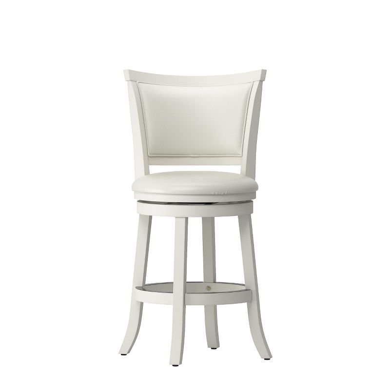 Set of 2 Counter Height Barstools White - CorLiving
