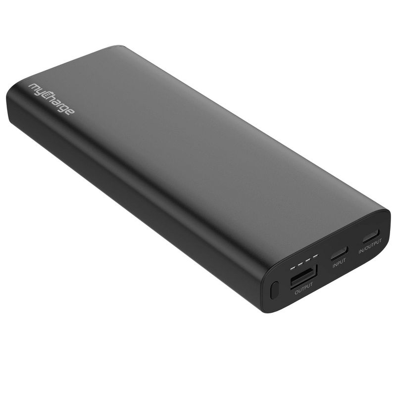 myCharge Razor Mega Turbo 20100mAh /18W Dual USB-C & USB-A Port Portable Charger - Black