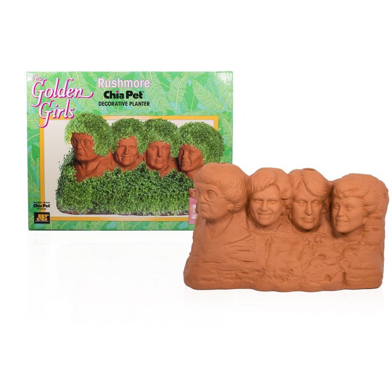 Joseph Enterprises, Inc The Golden Girls Rushmore Chia Pet Decorative Planter Toynk Exclusive
