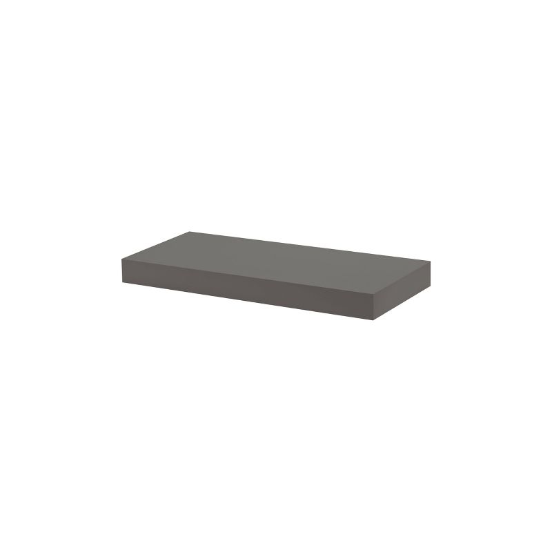 22.4" x 9.8" Big Boy Shelf Gray - Dolle Shelving