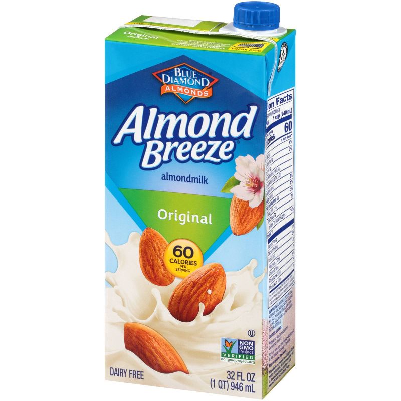 Blue Diamond Almond Breeze Original Almond Milk - 32 fl oz