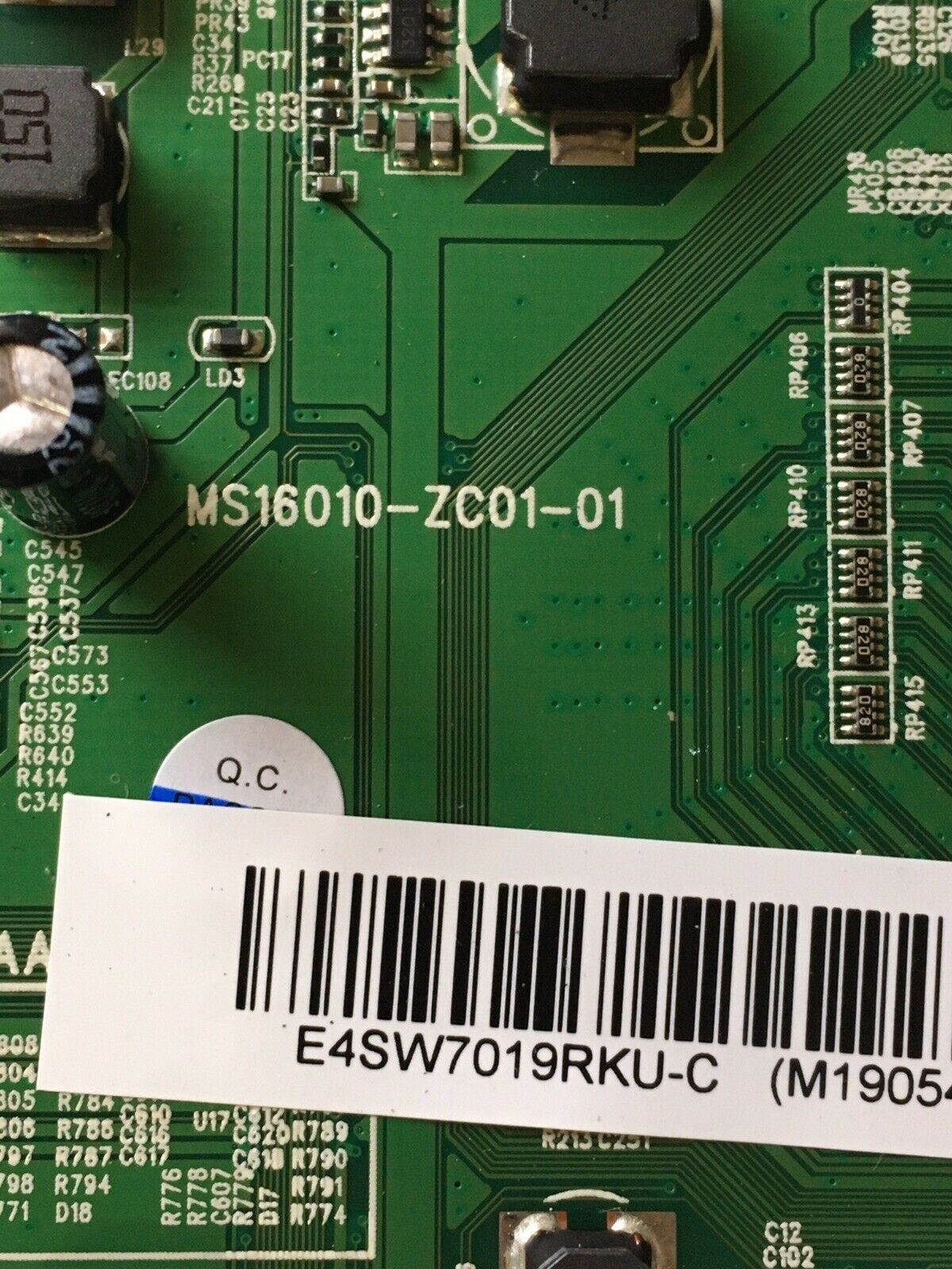 ELEMENT E4SW7019RKU MAIN BOARD MS16010-ZC01-01
