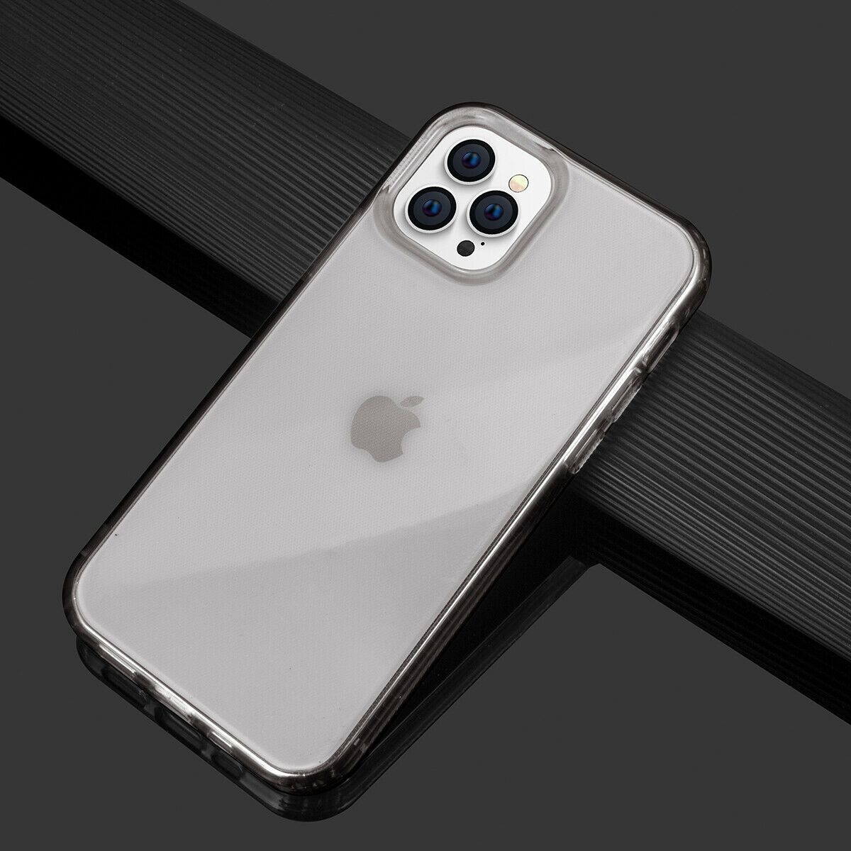 iPhone 12 or 12 Pro Clear Slim Back Shockproof Armor Soft Case Cover
