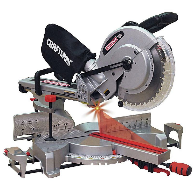 Craftsman 921239 12 in. Single Bevel Sliding Compound Miter Saw
