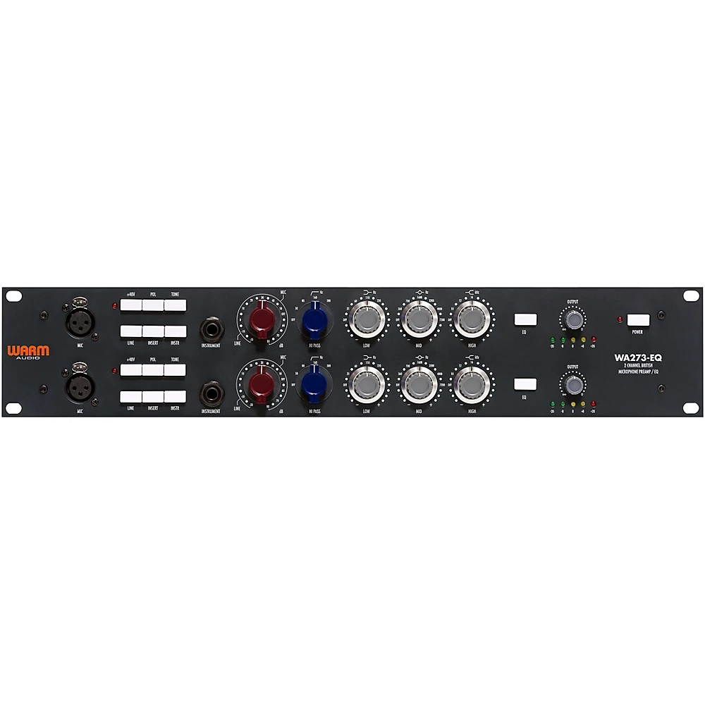 Warm Audio WA273-EQ Dual-Channel Microphone Preamplifier and Equalizer #WA273EQ