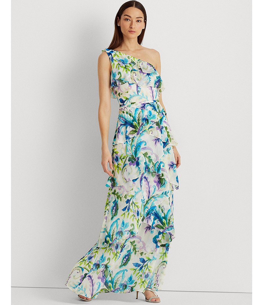 Marina Sequin Lace Round Neck 3/4 Sleeve Sheath Dress