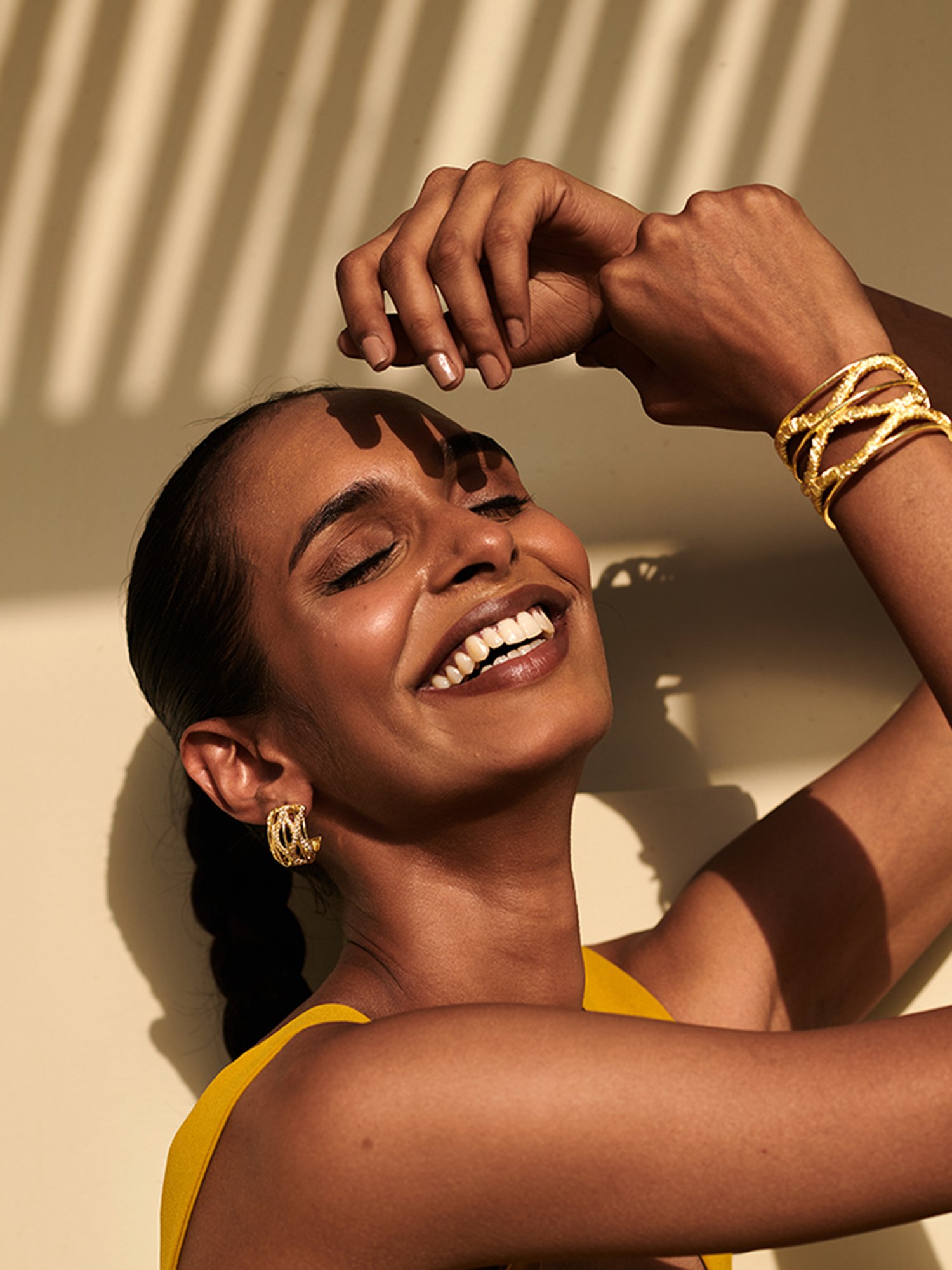 Perfectly Average Wire Coiled Textured Earrings