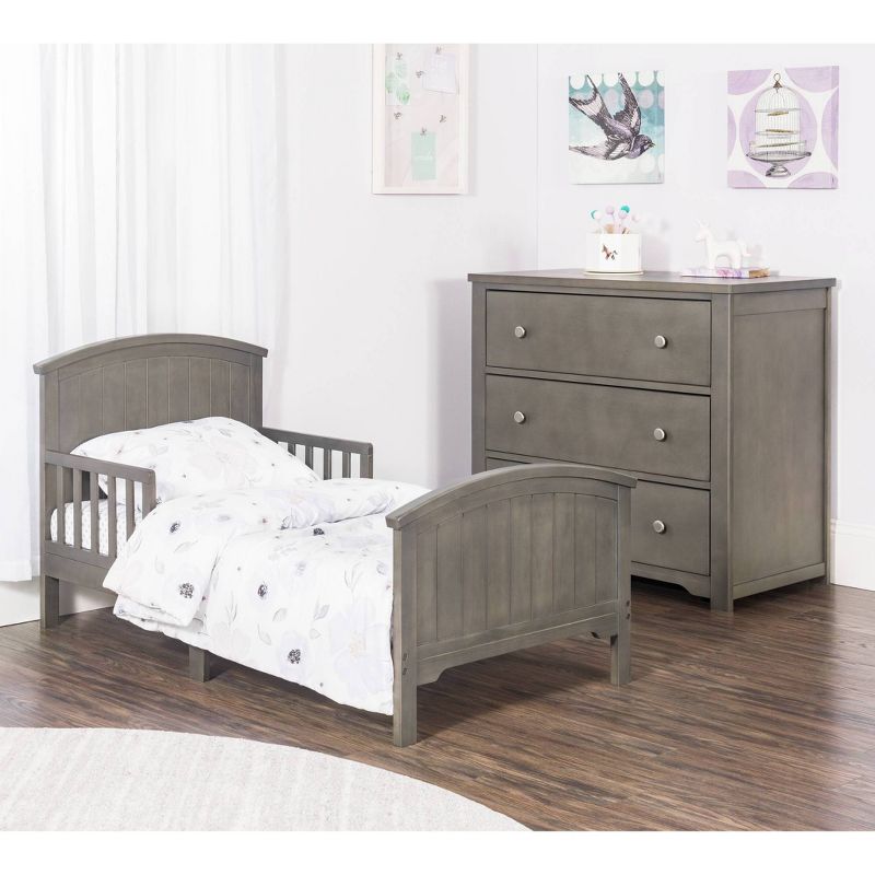 Forever Eclectic Hampton Toddler Bed - Dapper Gray