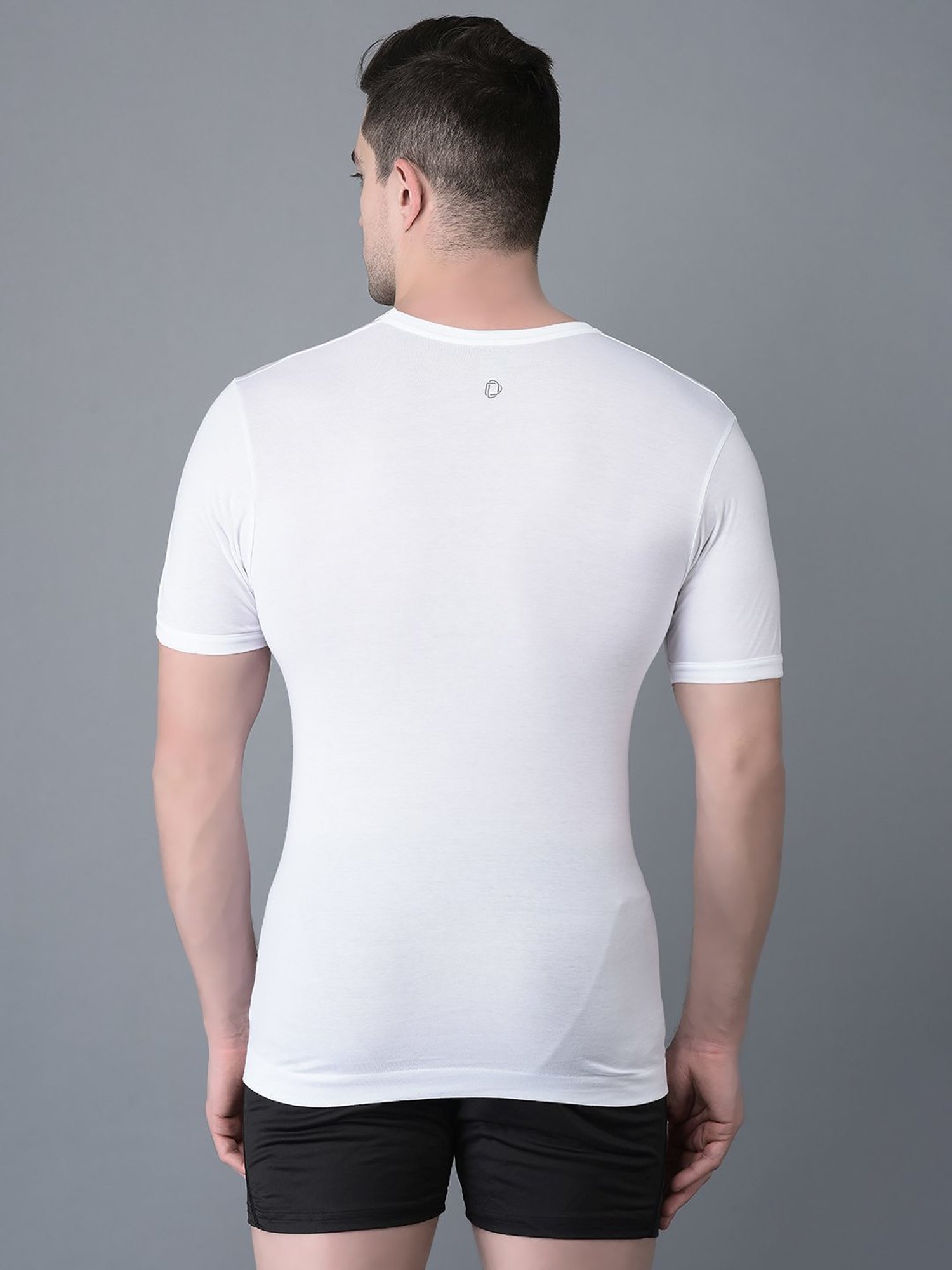 Bodycare Anthra Melange Regular Fit Thermal Top