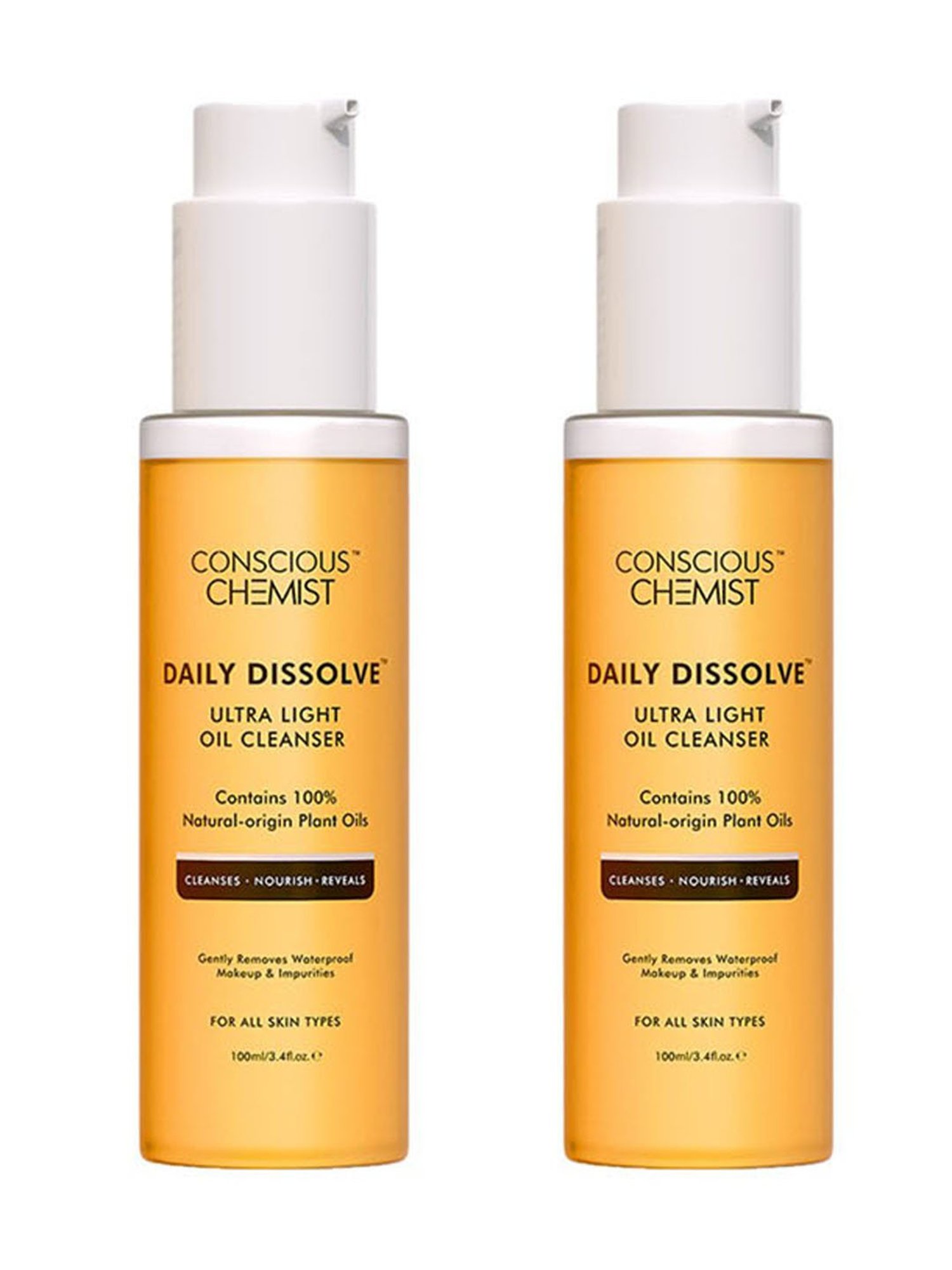 Conscious Chemist Daily Dissolve Cleansing Oil (Pack of 2)