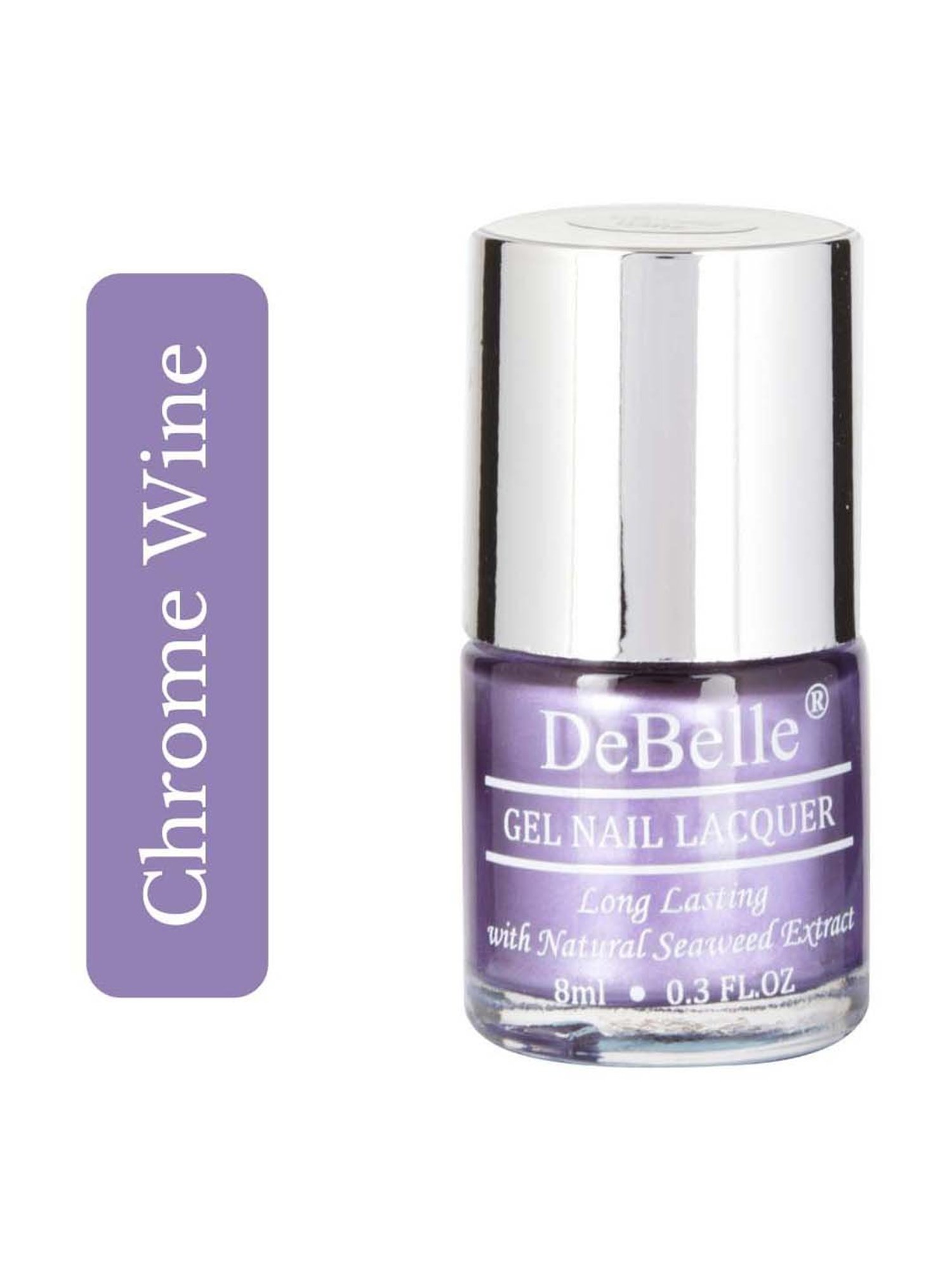 DeBelle Gel Nail Lacquer Chrome Wine - 8 ml