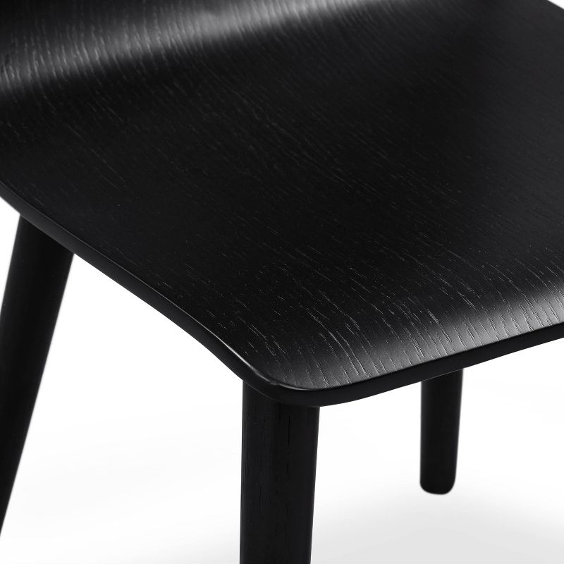 Set of 2 Emilia Dining Chair Black - Poly & Bark