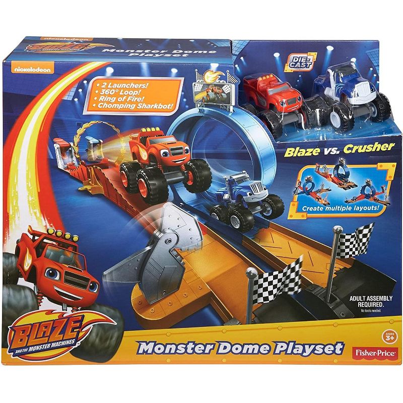 Fisher-Price Nickelodeon Blaze & the Monster Machines Monster Dome Playset