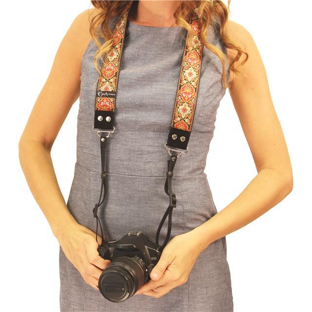 Rose Baroque 1.5" Camera Strap
