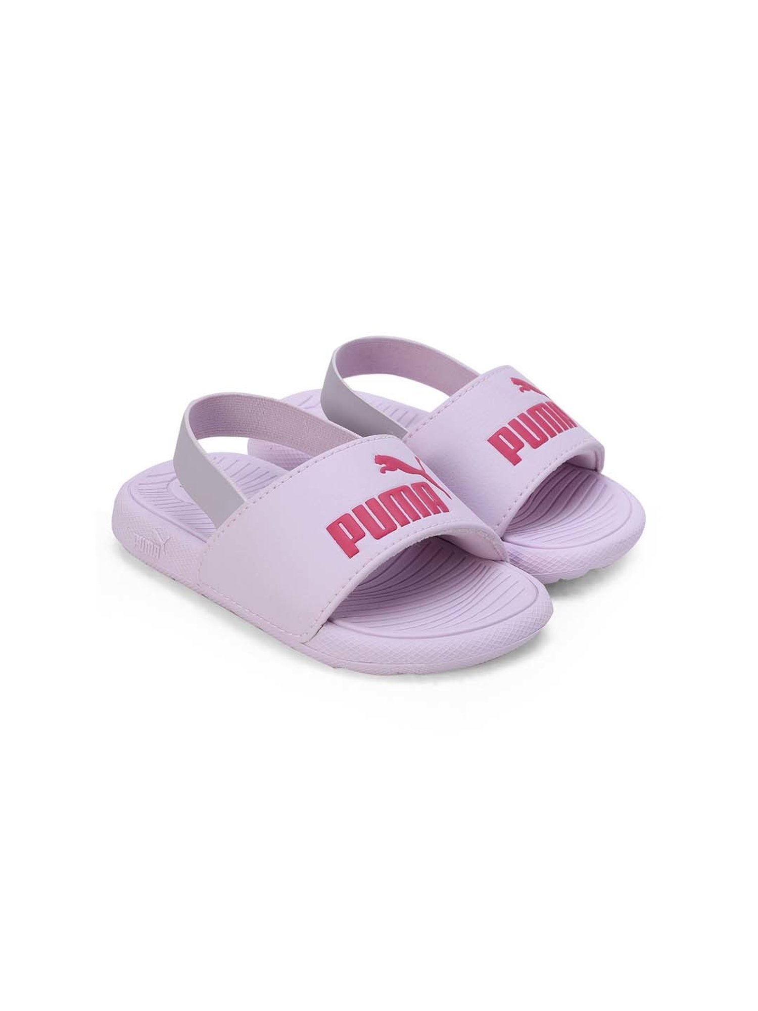 Puma Kids Cool Cat 2.0 Purple Back Strap Sandals