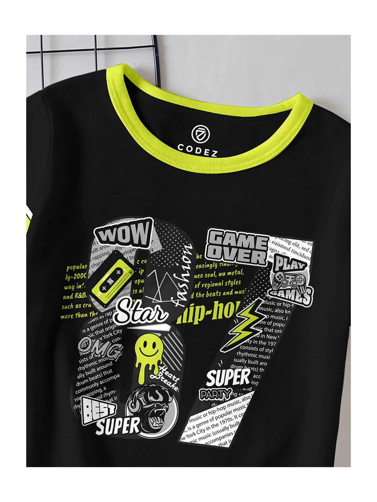 Codez Kids Multicolor Printed T-Shirt (Pack Of 3)