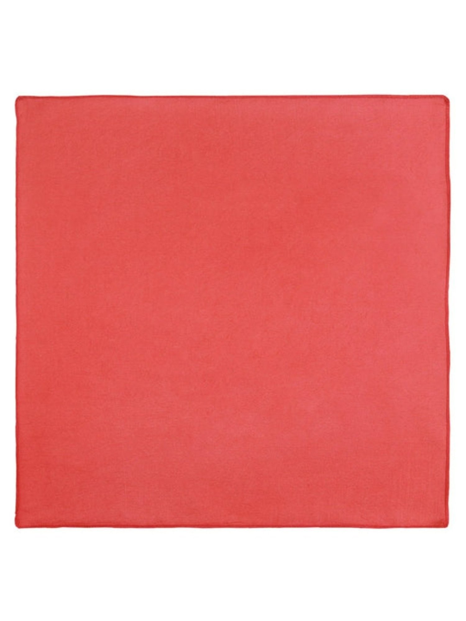 CHOKORE Red Pocket Square