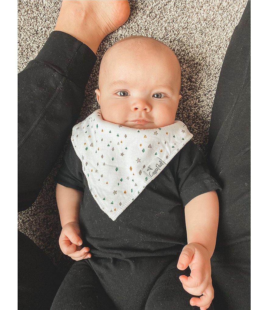 Copper Pearl Baby Cusco Bandana Bibs 4-Pack