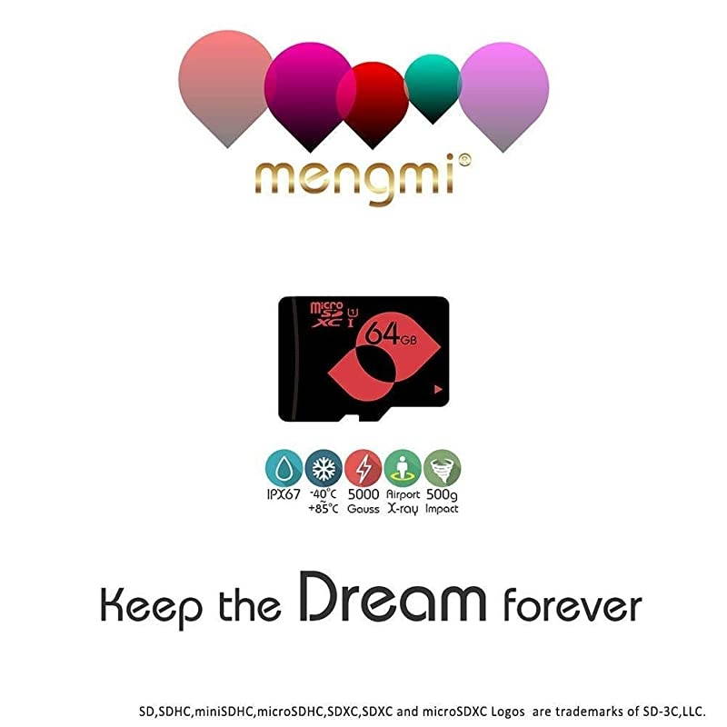 Micro SD Card 64GB Class 10 U1 TF Card microSDHC Memory Card with SD Adapter for CameraTabletPhoneNikonCanon 5 PackU1 64GB